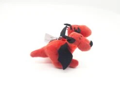 Nici 89937 Schlüsselanhänger Doppelkopfdrache Rot Ca 10cm Plüsch Taiwan Limited -Nici 20220414 095623