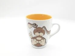 Nici 22037 Tasse Hase Puschel Braun Porzellan Spring Frühling Rabbit 11cm Ø8,5cm