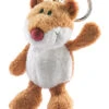 Nici 23566 Schlüsselanhänger Hamster 10cm Plüsch Bean Bags -Nici 23566