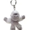 Nici 32403 Schlüsselanhänger Gorilla 10cm White Collection 25 Jahre NICI Plüsch -Nici 32403 4 1489x2048