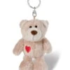 Nici 36246 Schlüsselanhänger Love Bär Mit Herz Hellbraun Ca 10cm Plüsch Liebe -Nici 36246 1670x2048