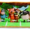 Nici 36488 Kissen Rechteckig Timmy Das Schäfchen Sportwettkampf 43x25cm Plüsch