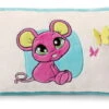 Nici 37778 Kissen Maus Pink 43x25cm Plüsch Sweet Hearts Kuschelkissen