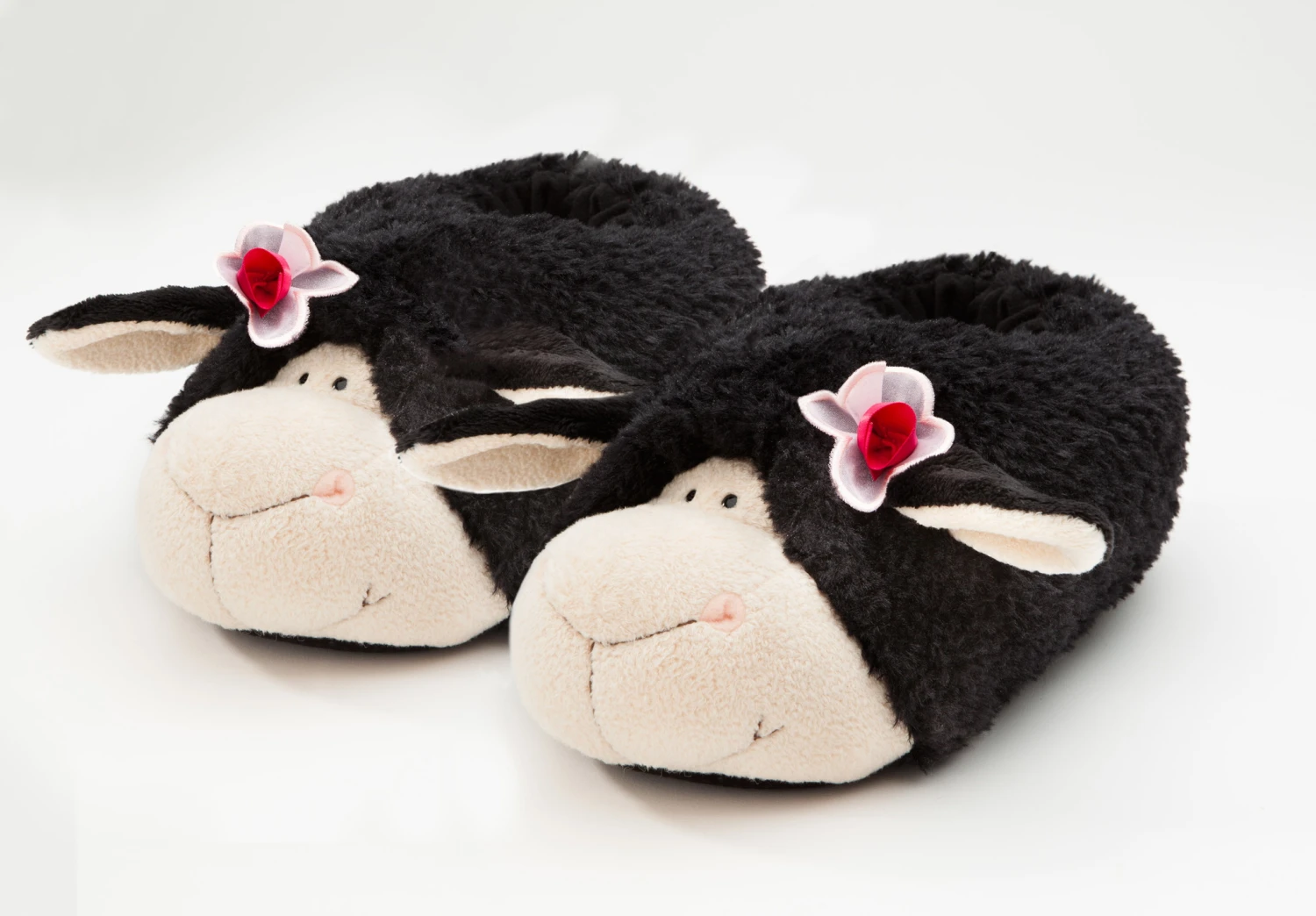 Nici 40054 Hausschuhe Schwarzes Schaf Jolly Lynn Figürlich Plüsch Größe 34-37 3 Nici 40054 Hausschuhe Schwarzes Schaf Jolly Lynn Figürlich Plüsch Größe 34-37