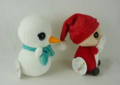 Nici 40300 Nicidoos Schneemann & Weihnachtsmann / Nikolaus Set 16cm Plüsch -Nici 40300 6