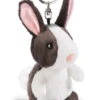 Nici 41117 Schlüsselanhänger Hase Schwarz-weiß Haustier Ca 10cm Plüsch -Nici 41117 HA 01 1382x2048
