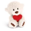 Nici 42607 Love-Bär Weiß Mit Rotem Herz Ca 30cm Plüsch Kuscheltier Liebe -Nici 42607 01 HA Frei me
