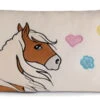 Nici 43214 Kissen Haflinger Pferd Leotie Rechteckig 43x25cm Cremefarben Plüsch -Nici 43214 01 HA Frei 2048x1246