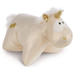 Nici 43727 Kuscheltier-Kissen 2in1 Einhorn Shooting Star Plüsch Theodor 40x30cm