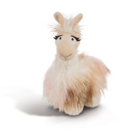 Nici 44394 Geflecktes Lama Flokatina Stehend Ca 32cm Plüsch Kuscheltier