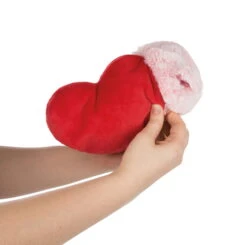 Nici 44427 Love Bär Schwester Rosa Wendeplüsch Bär In Herzkissen Ca 20cm -Nici 44427 06 ZA Frei 2048x2029