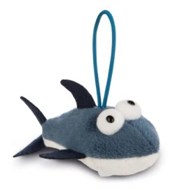 Nici 44496 Schlüsselanhänger Mit Loop Hai 11cm Plüsch Kuscheltier