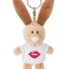 Nici 44728 Schlüsselanhänger Hase Mit T-Shirt Ca 10cm - Kussmund Lippen Liebe Kuß -Nici 44728 01 HA Frei 1462x2048