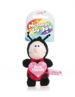 Nici 44857 Message To Go Loop 8cm Marienkäfer – Beste Freundin