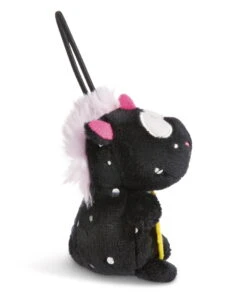 Nici 44980 Message To Go Loop 8cm Einhorn Carbon Flash - MUTMACHER -Nici 44980 03 ZA 1675x2048