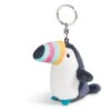 Nici 45160 Schlüsselanhänger Tukan Ca 8cm Plüsch Tropicano Toucan -Nici 45160 01 HA Frei 586x594