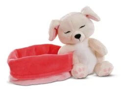 Nici 45373 Sleeping Puppies Schlafendes Hundebaby Im Körbchen 16cm Creme -Nici 45373 03 ZA Frei 2048x1536