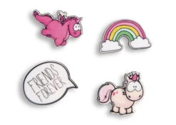 Nici 45702 SET Acryl Pins Einhorn Theodor & Friends Regenbogen Auf Header-Karte -Nici 45702 05 ZA Frei 2048x1462