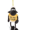 Nici 45800 Shaun Das Schaf Mit T-Shirt Anhänger Loop 10cm Plüsch - Ich Bin Schaf -Nici 45800 03 HA Frei