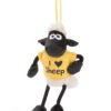 Nici 45800 Shaun Das Schaf Mit T-Shirt Anhänger Loop 10cm Plüsch - I Love Sheep -Nici 45800 04 HA Frei