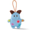 Nici 46101 Moffini Schoko Blau Mit Loop 8cm Plüschmonster Kuscheltier -Nici 46101 01 HA Frei