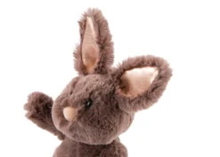 Nici 46334 Spring Rabbits Hase Dunkelbraun 20cm Plüsch Schlenker Kuscheltier -Nici 46334 02 ZA Frei 2048x1462