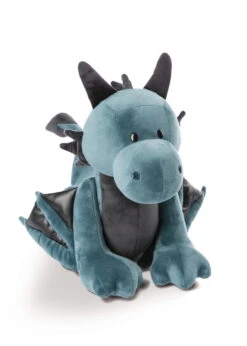 Nici 46713 Blauer Drache Ivar 20cm Stehend Plüsch Kuscheltier Dragonia