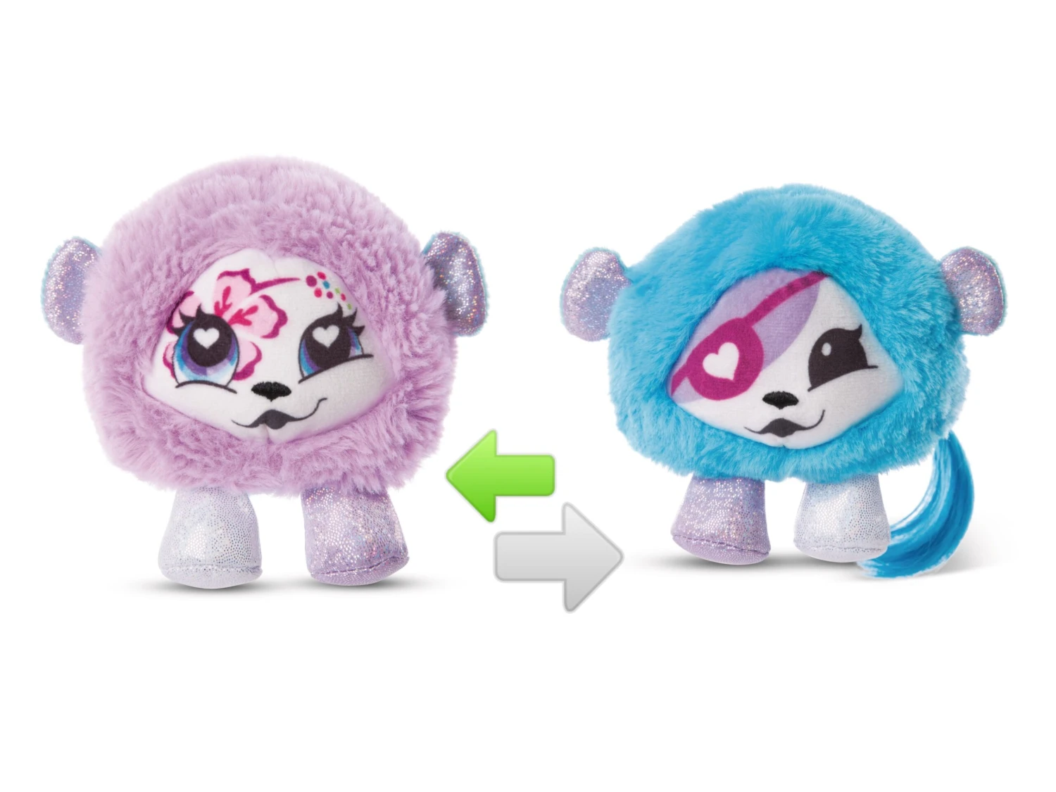 Nici 47906 Pixidoos Pets 2-in-1 Wendeplüsch Affe Nanbi 12cm Blau-lila Plüsch 3 Nici 47906 Pixidoos Pets 2-in-1 Wendeplüsch Affe Nanbi 12cm Blau-lila Plüsch