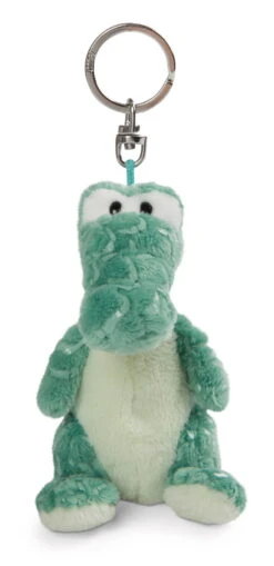 Nici 47950 Schlüsselanhänger Krokodil Croco McDile 10cm Wild Friends GREEN