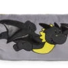 Nici 47996 Kissen Drache Dragor Schwarz-gelb Rechteckig 43x25cm Plüsch Dragonia -Nici 47996 01 HA Frei 2048x1367