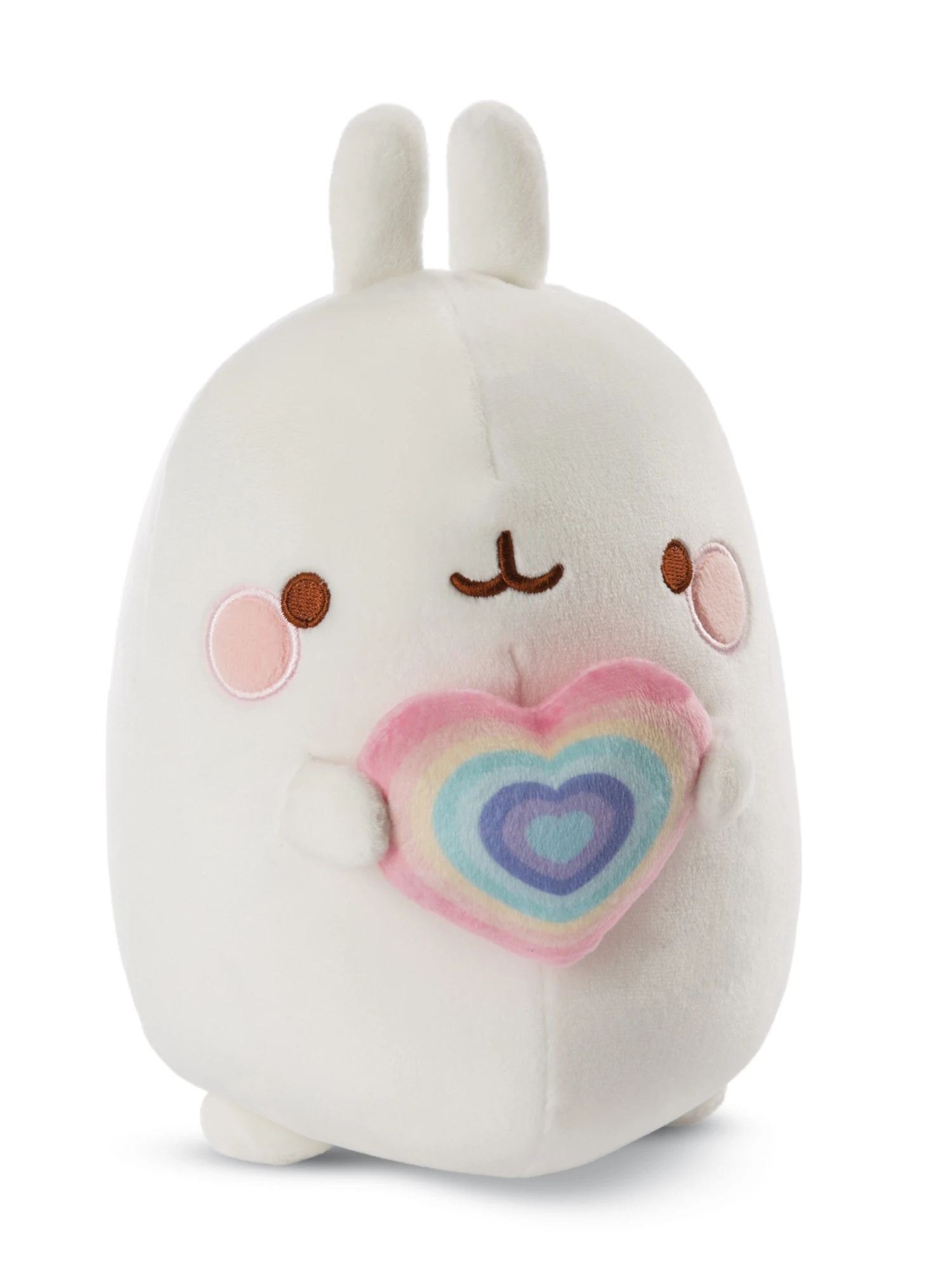 Nici 48225 Molang Mit Regenbogenherz 24cm Stretch-Plüsch Im Karton Kawaii 4 Nici 48225 Molang Mit Regenbogenherz 24cm Stretch-Plüsch Im Karton Kawaii – Bild 2