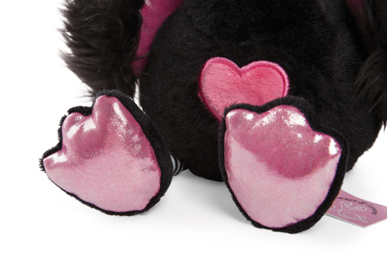 Nici 48269 Schwan Schwarz Ca 35cm Plüsch Kuscheltier Love Classics GREEN 4 Nici 48269 Schwan Schwarz Ca 35cm Plüsch Kuscheltier Love Classics GREEN – Bild 2