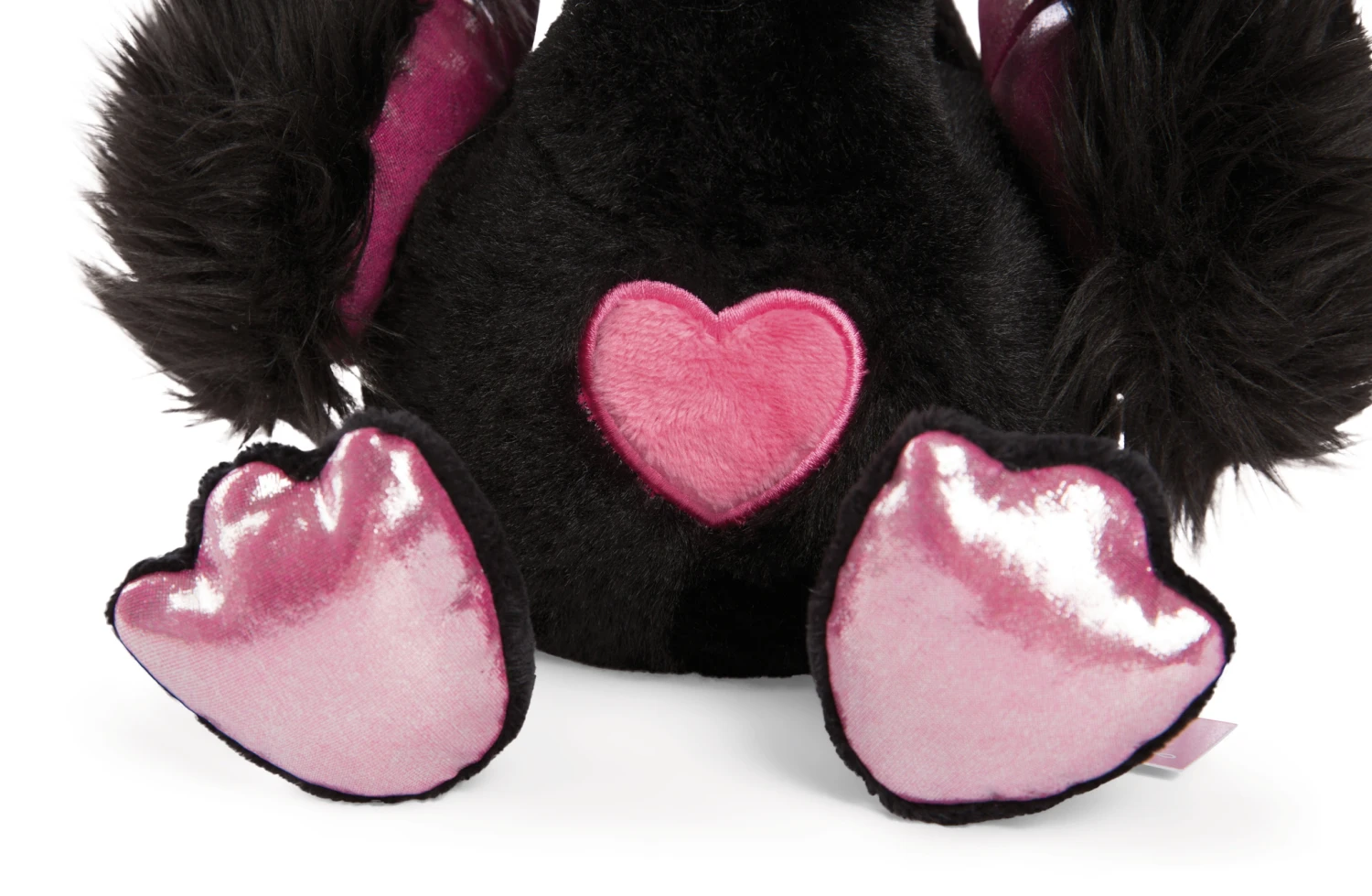 Nici 48269 Schwan Schwarz Ca 35cm Plüsch Kuscheltier Love Classics GREEN 5 Nici 48269 Schwan Schwarz Ca 35cm Plüsch Kuscheltier Love Classics GREEN – Bild 3