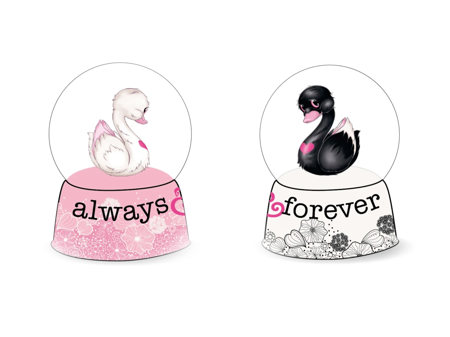 Nici 48282 + 48283 Schüttelkugel Schneekugel SET 2 Schwäne 6,5cm Love Classics 3 Nici 48282 + 48283 Schüttelkugel Schneekugel SET 2 Schwäne 6,5cm Love Classics