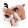 Nici 48334 KuscheltierKissen 2in1 Rentier Jonte Ca. 40x30cm Winter Friends GREEN -Nici 48334 01 HA Frei 2048x1796