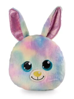 Nici 48583 Kissen GLUBSCHIS Hase Rainbow Candy 32x32cm Figürlich Plüsch