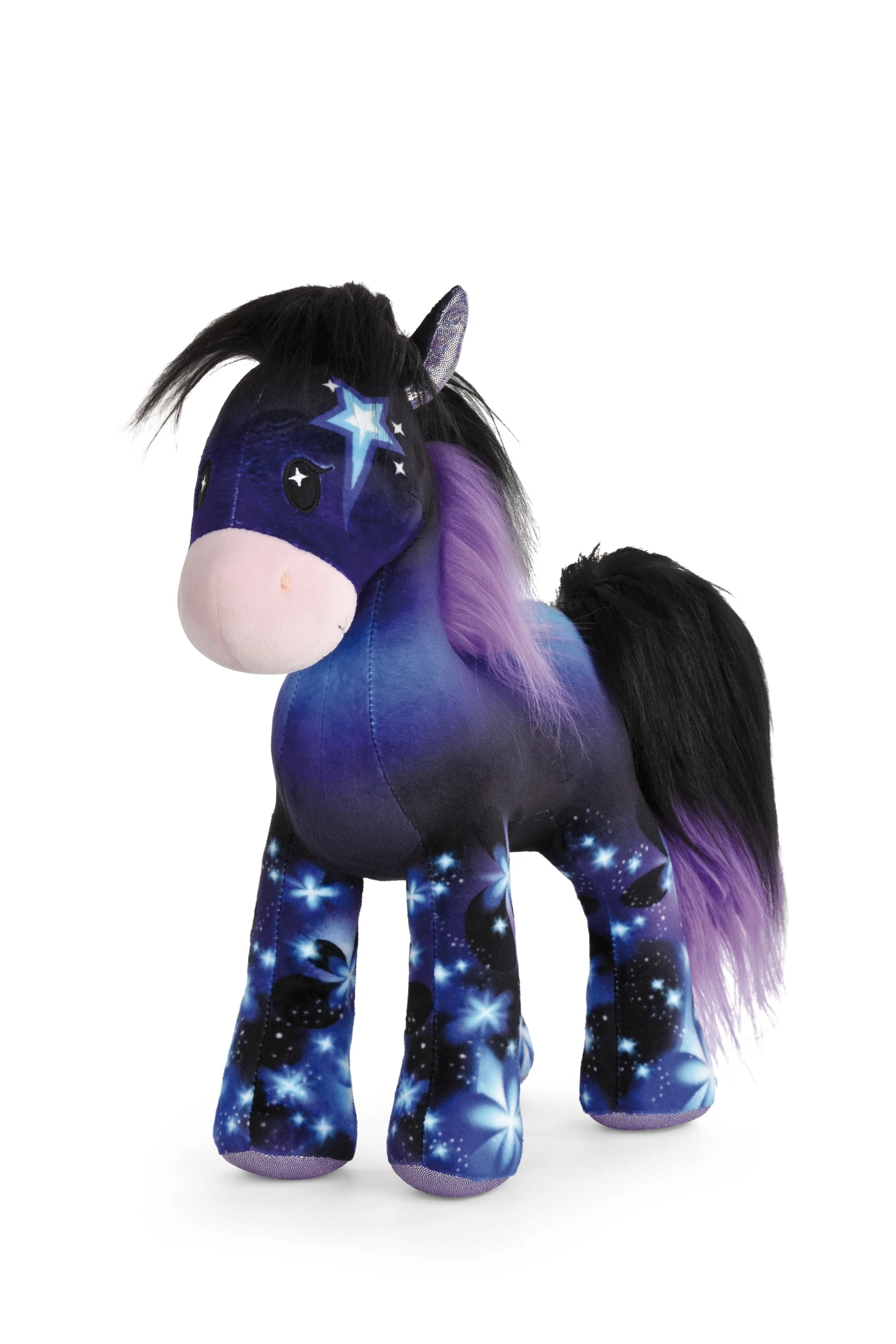Nici 48755 Pony Stars Pferd Starflower Blau 35cm Stehend Plüsch GREEN 3 Nici 48755 Pony Stars Pferd Starflower Blau 35cm Stehend Plüsch GREEN