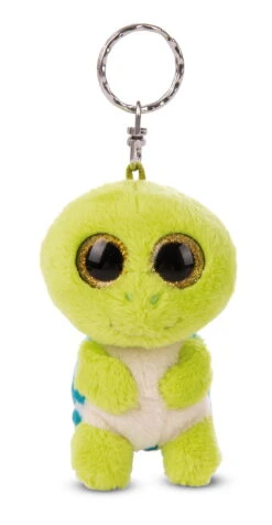Nici 48762 Schlüsselanhänger GLUBSCHIS Schildkröte Welloni Grün 9cm GREEN