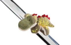Nici 48802 MagNICI Dino Fossily 12cm Plüsch Dino Dinosaurier Magnetfigur GREEN