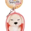 Nici 48834 Schlüsselanhänger Sleeping Pets 10cm Plüsch - Hund Cremefarben -Nici 48834 01 HA Frei 1167x2048