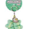 Nici 48871 Schlüsselanhänger Molang Kleeblatt Glücksklee 7cm Plüsch Kawaii -Nici 48871 01 HA Frei