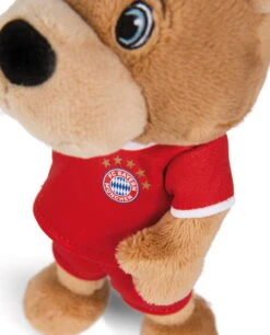 Nici 49072 FC BAYERN MÜNCHEN Bär Berni 20cm Mit Trikot & Sauger Plüsch Schlenker -Nici 49072 03 ZA weiss 480x594