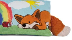 Nici 49163 Kissen Fuchs Fridalie 43x25cm Plüsch Regenbogen Forest Friends GREEN -Nici 49163 03 ZA weiss 2048x1152