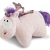 Nici 42336 Kuscheltier-Kissen 2in1 Lila Einhorn Cloud Dreamer Plüsch 40x30cm