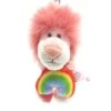 Nici 90793 Schlüsselanhänger Rosa Löwe Mit Regenbogen 10cm Plüsch Taiwan Limited -Nici 90793 2