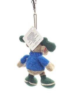 Nici 23906 Anhänger Mit Karabiner Plüsch 12cm Elch Detlef - Blau -Nici Nici 23906 Anhaenger mit Karabiner Pluesch 12cm Elch Detlef blau 1