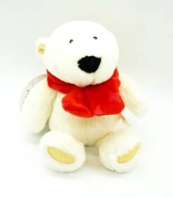 Nici 25954 Eisbär Mit Rotem Schal 15cm Plüsch Schlenker Kuscheltier Winter